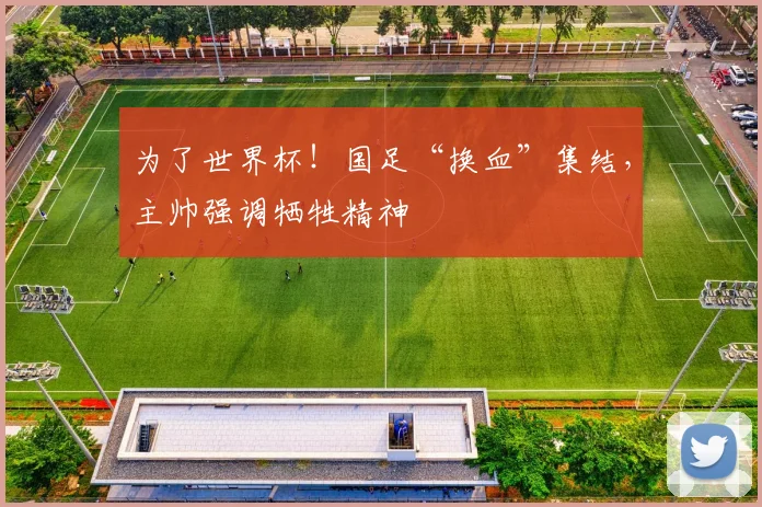 为了世界杯！国足“换血”集结，主帅强调牺牲精神